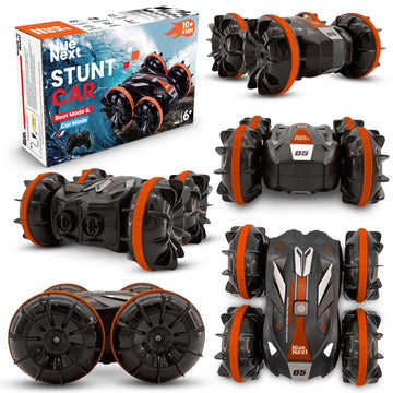 NueNext RC Bestuurbare Hot Wheels-Auto & Boot Oranje